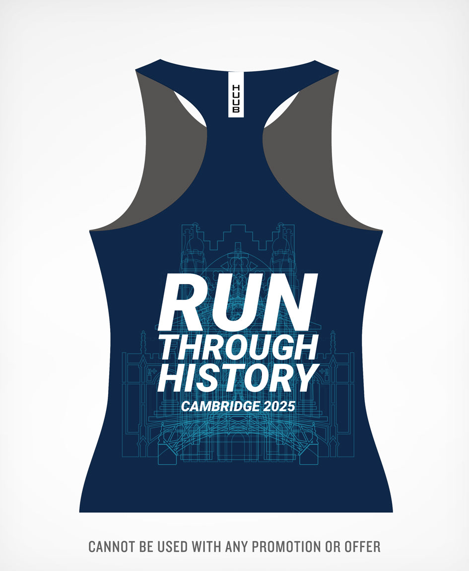 Cambridge Half Run Vest Navy 2025 - Women's