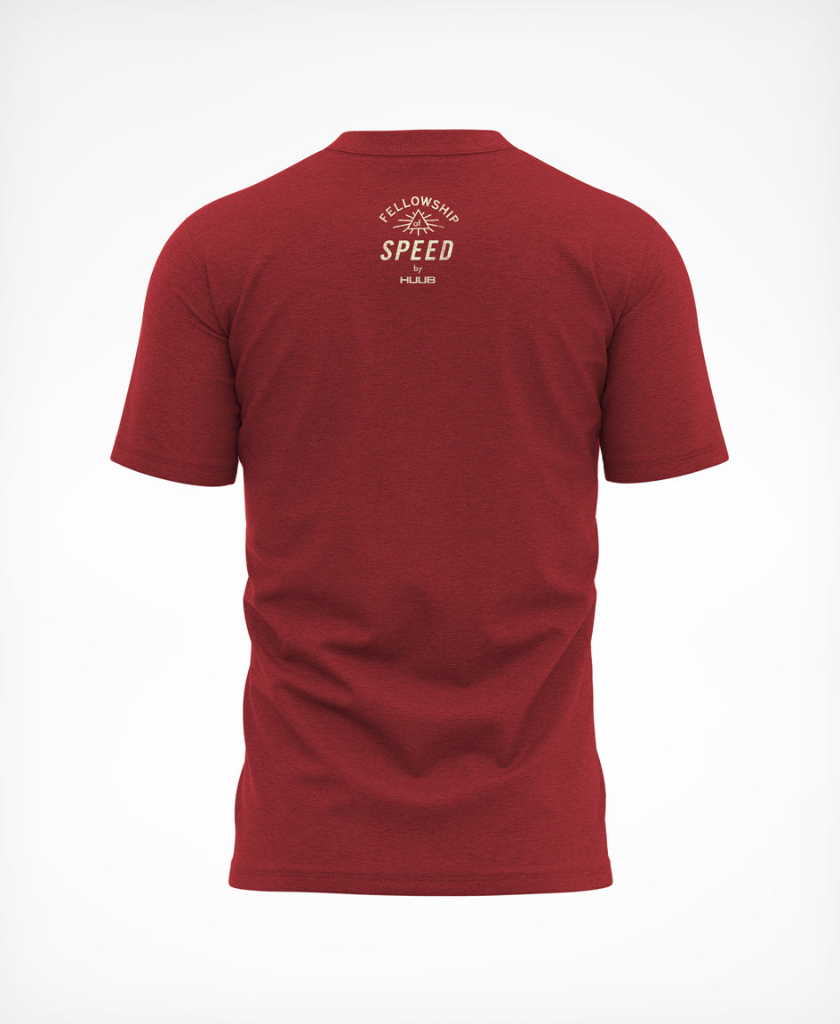 Fellowship Of Speed T-Shirt - Red Earth
