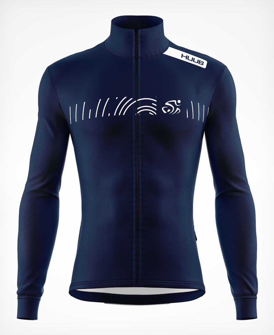 HUUB X British Triathlon Long Sleeve Jersey Navy - Men's – HUUB Design