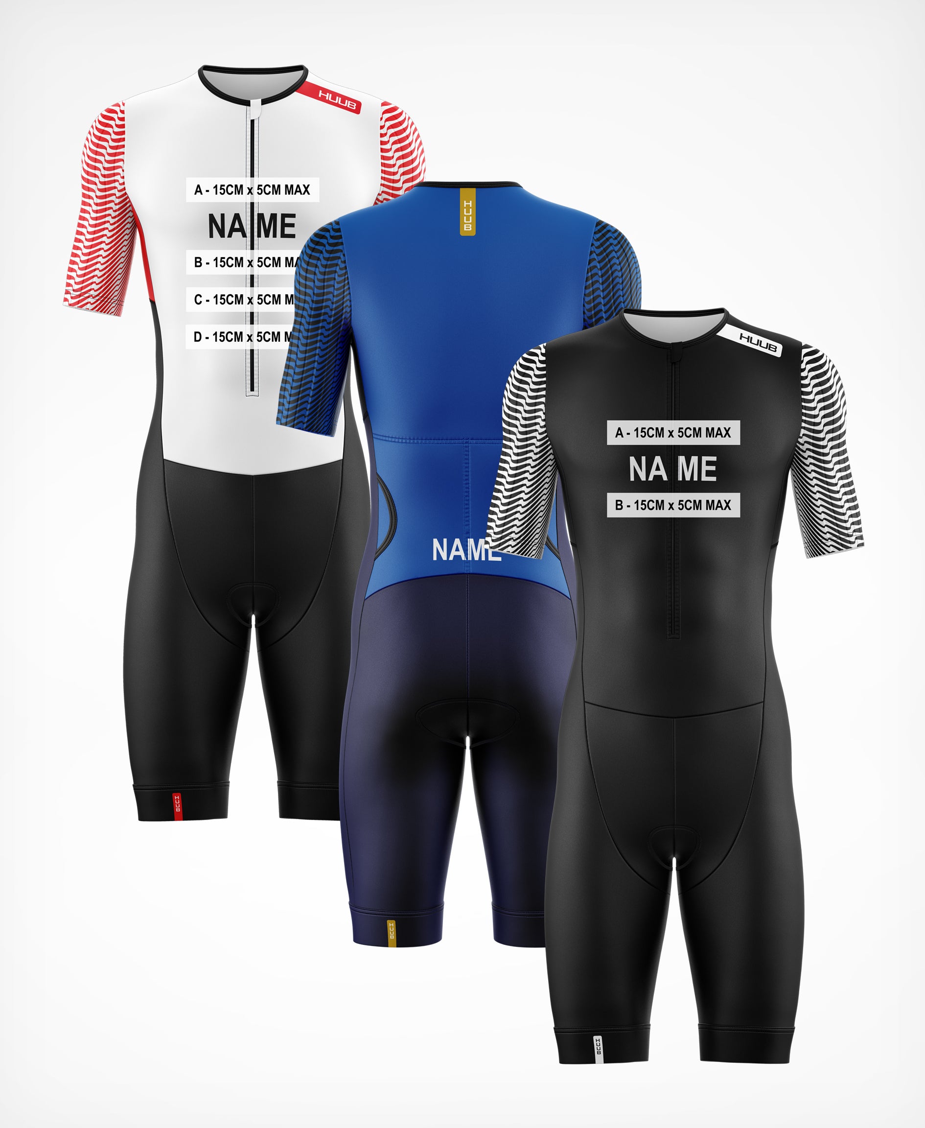 HUUB ID Customise your Suit - Aero Tri Suit Men's – HUUB Design
