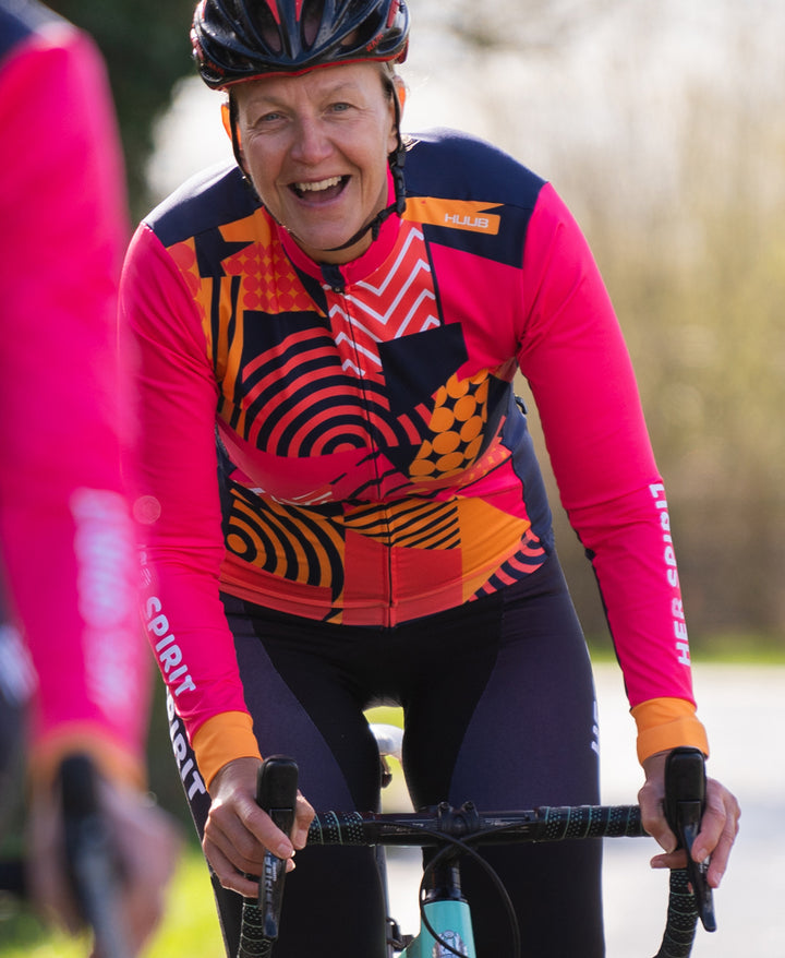 Her Spirit Thermal Long Sleeve Jersey Patchwork - Women's