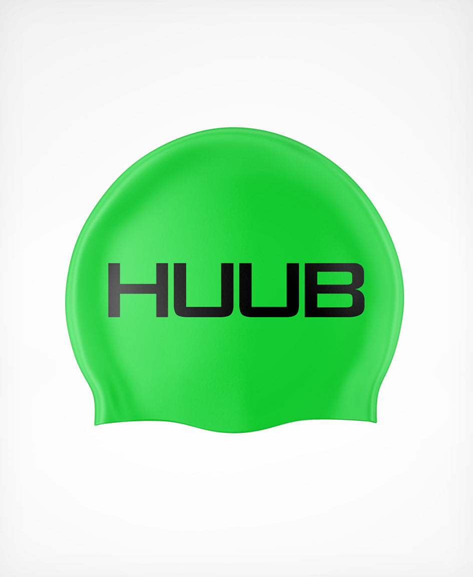 Silicone Swim Cap - Fluo Green