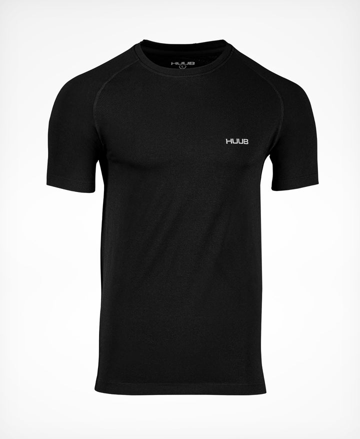 Seamless Short Sleeve Top Black - Men's