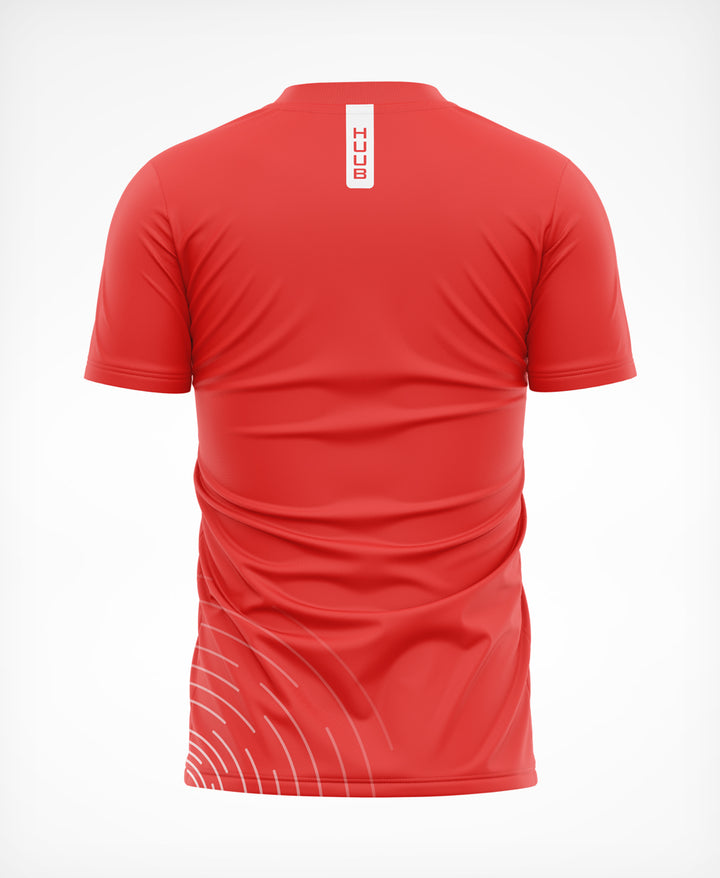 HUUB X British Triathlon Tech T-Shirt - Coral