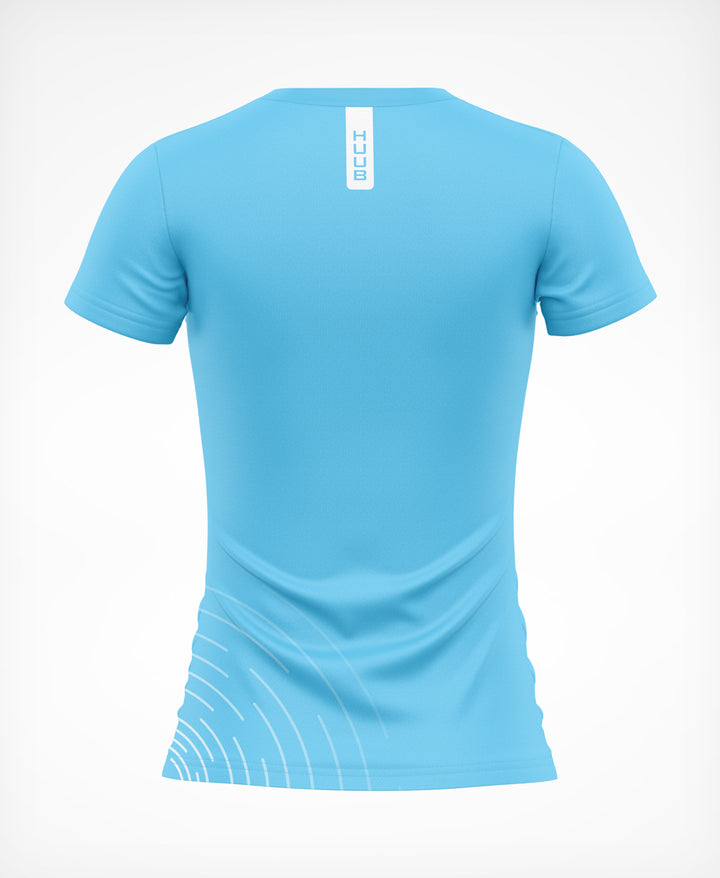 HUUB X British Triathlon Tech T-Shirt - Light Blue