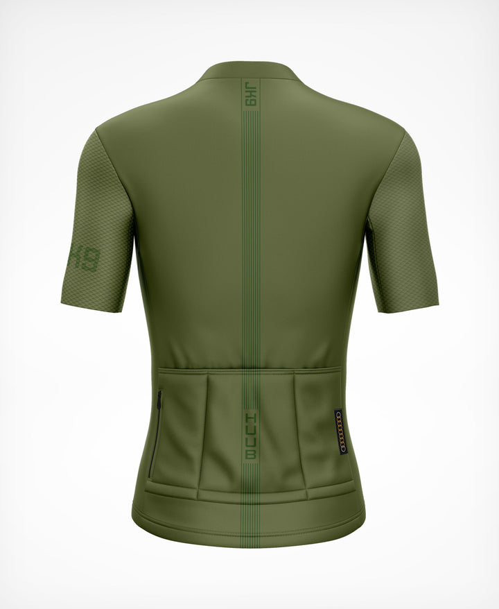 JK9 - Jason Kenny Kurzarmtrikot Olive - Men's