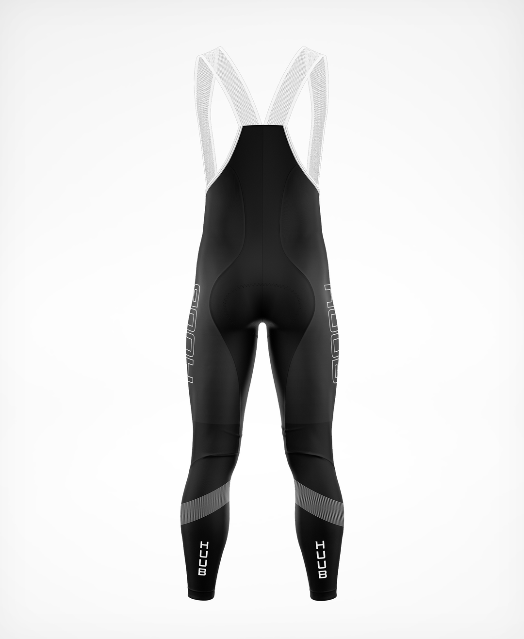 Peaks Radsport Thermal Trägerhose Schwarz - Men's