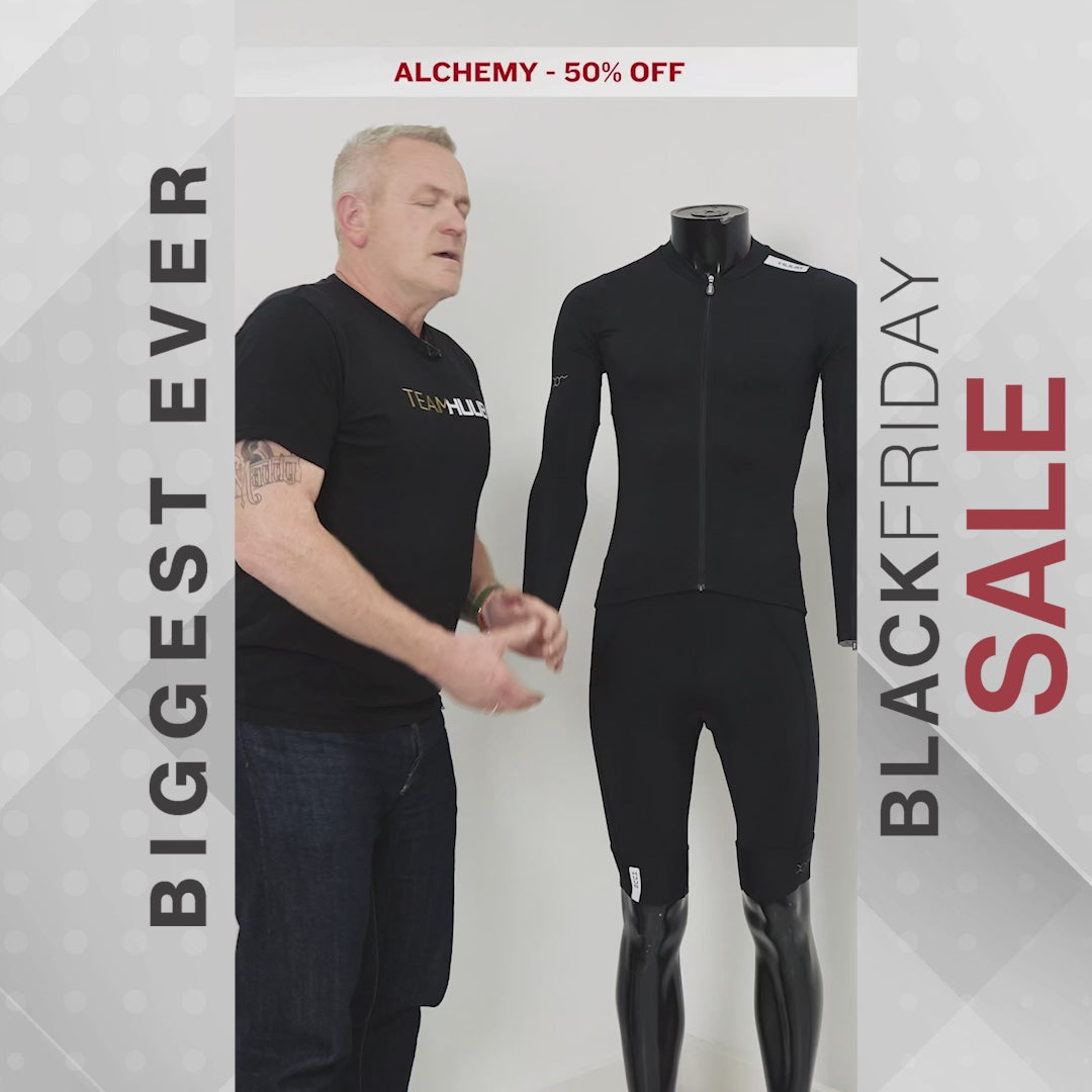 Alchemy Bib Shorts - Black