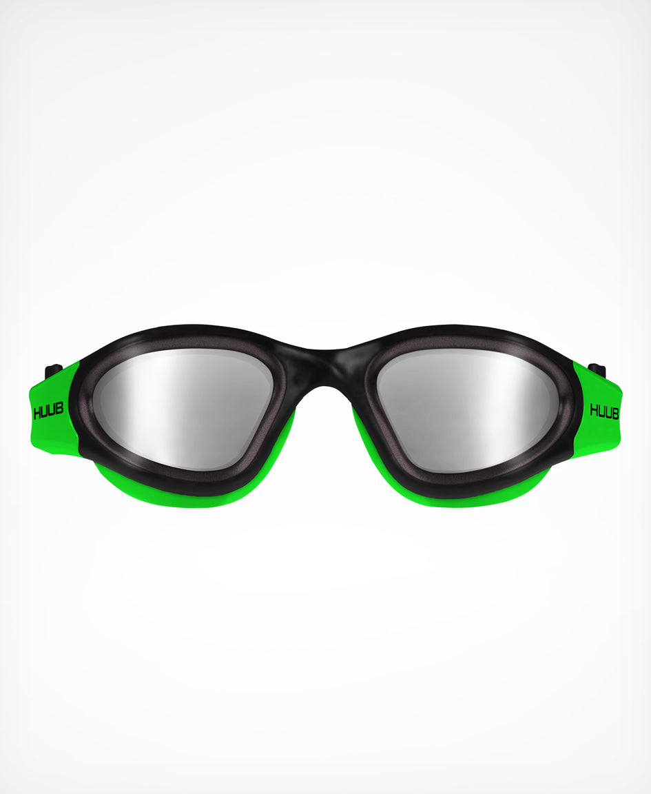 Aphotic Polarised Goggle - Black/Kinetic Green