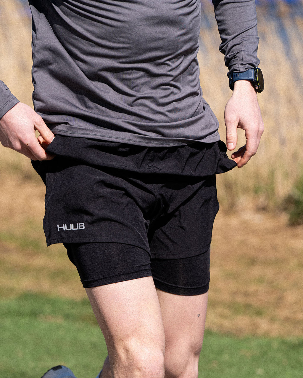 Foundation 2 in 1 Run Short - Men's