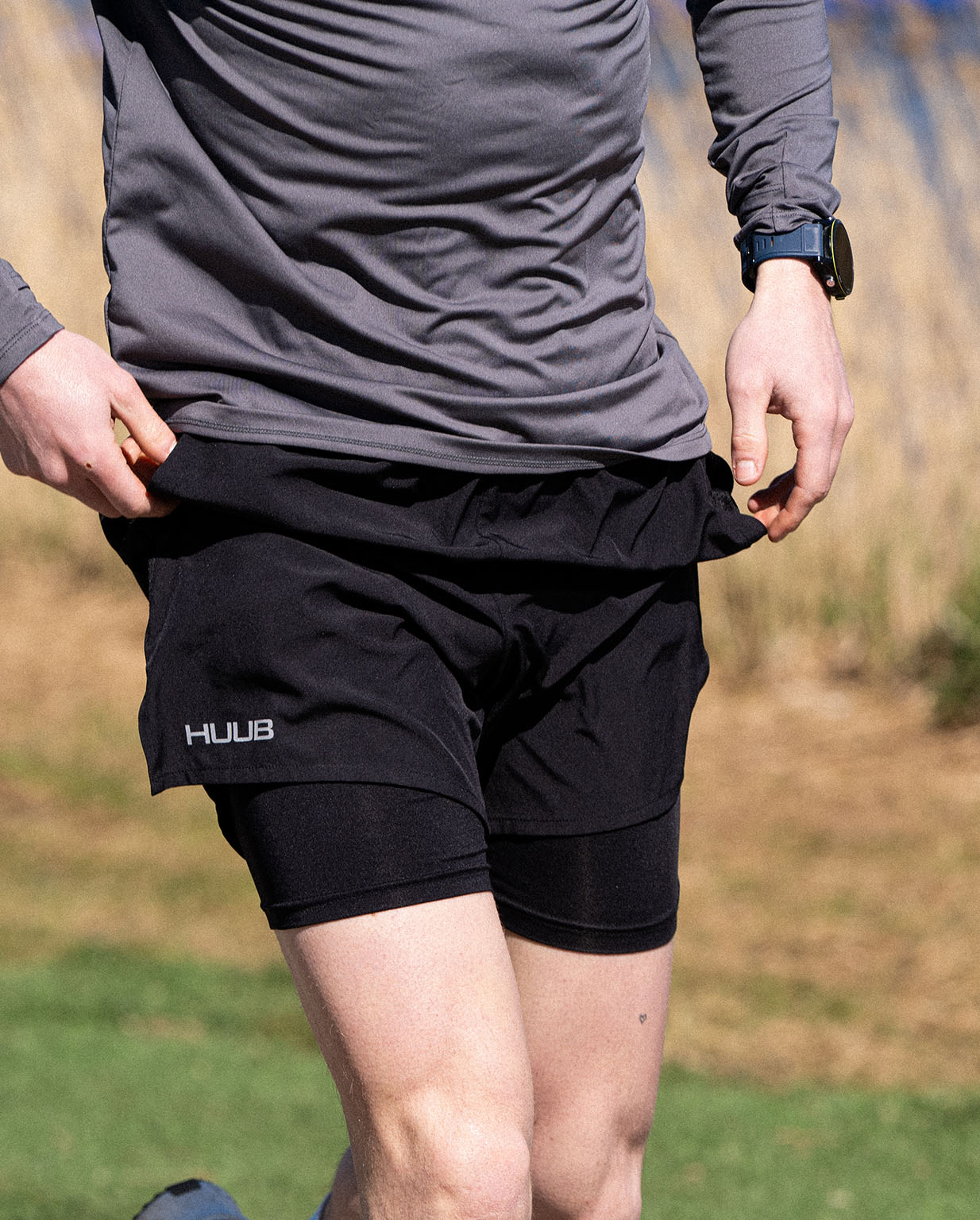 Foundation 2 in 1 Run Short - Men's
