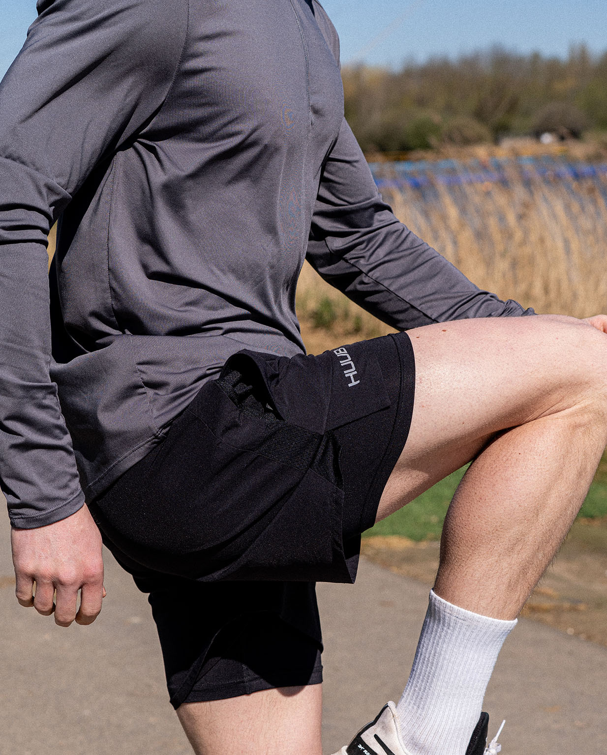 Foundation 2 in 1 Run Short - Men's