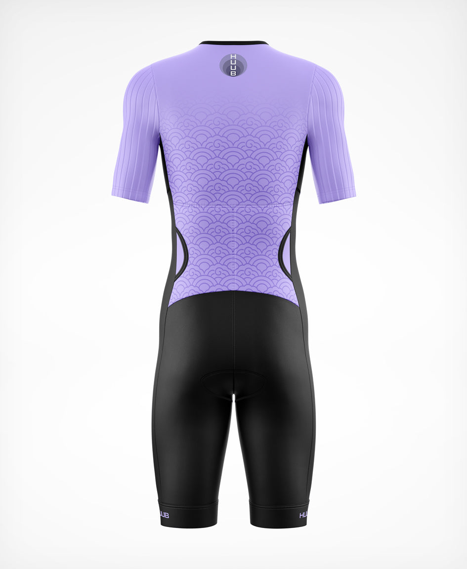 4ME Long Course Tri Suit Mauve - Women's
