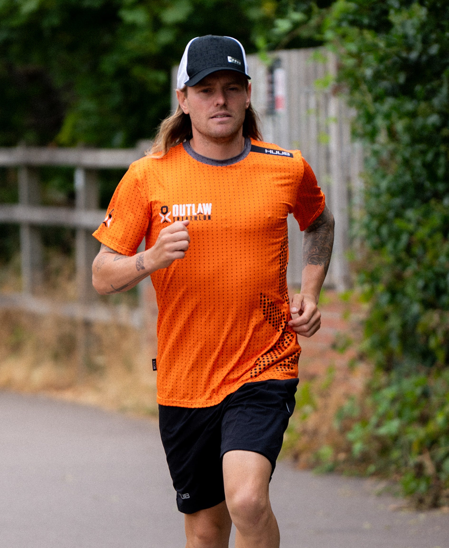 Outlaw Tech T-Shirt Orange