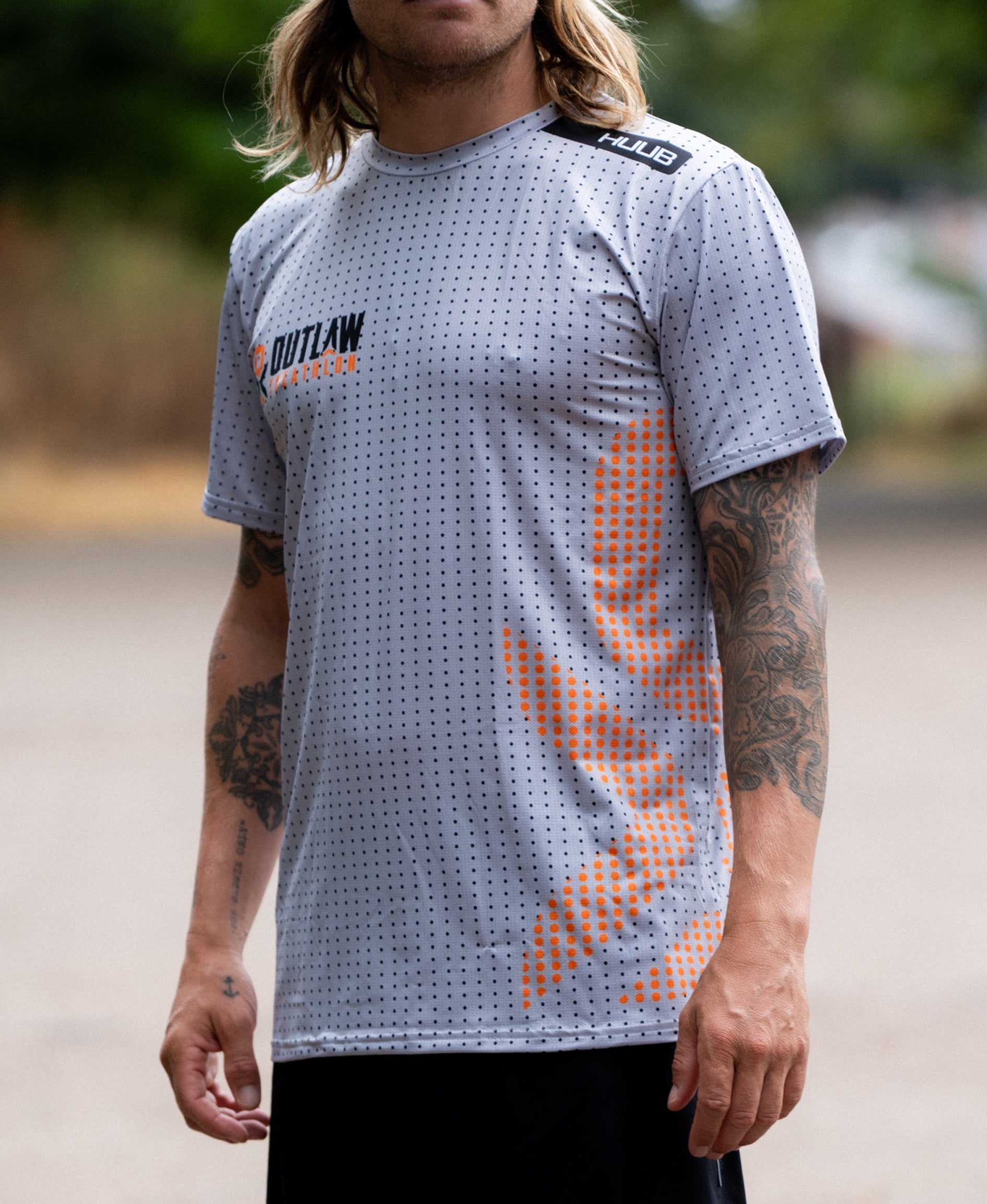 Outlaw Tech T-Shirt Grey