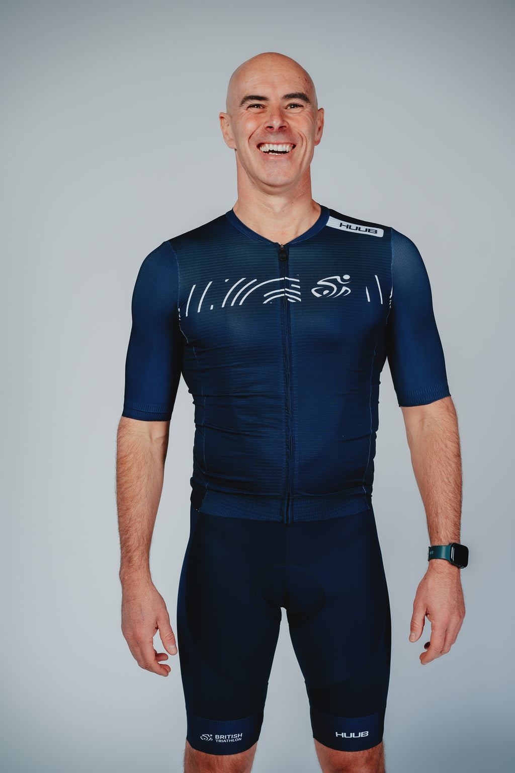 HUUB X British Triathlon Radhose Navy – Herren