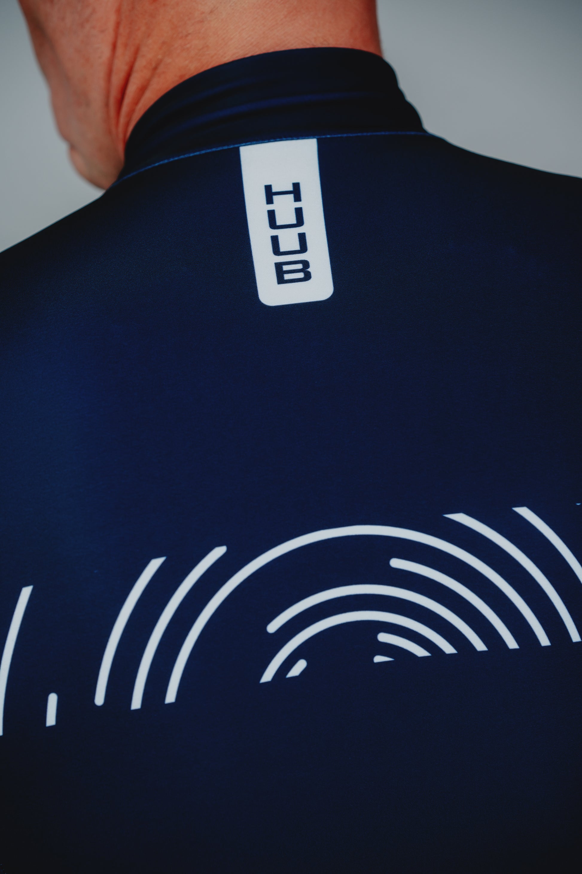 HUUB X British Triathlon Long Sleeve Jersey Navy - Men's