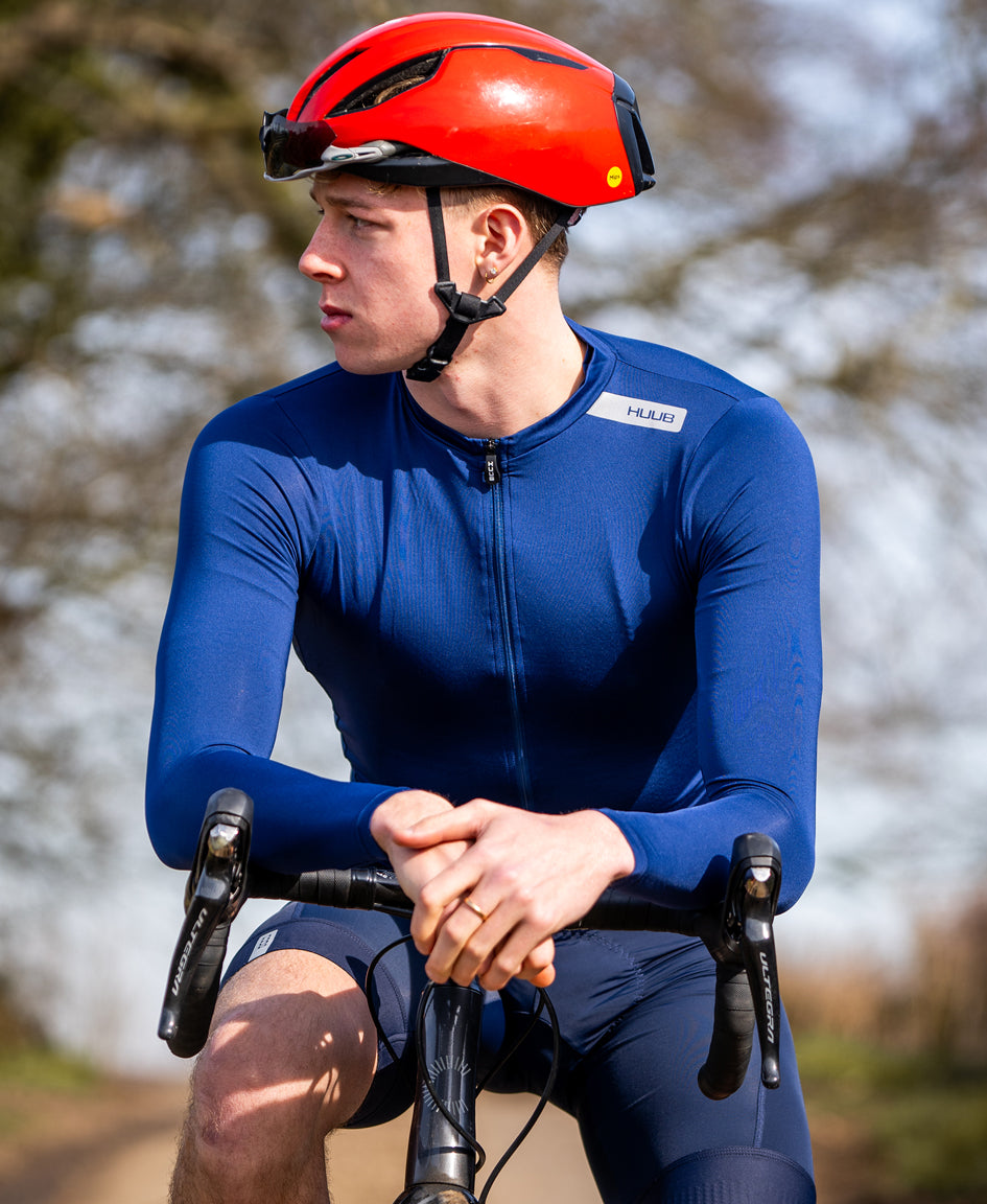 Attain Long Sleeve Jersey - Navy