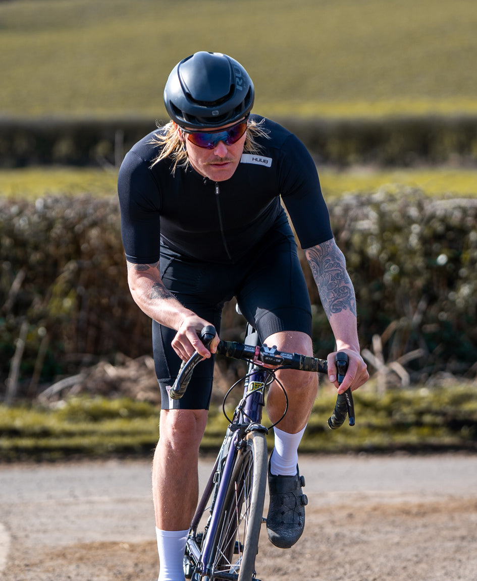 Attain Short Sleeve Jersey - Black