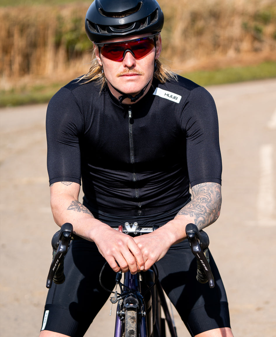 Attain Short Sleeve Jersey - Black