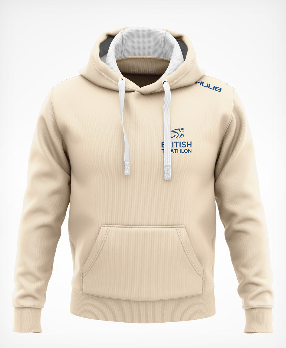 HUUB X British Triathlon Hoodie - Cream
