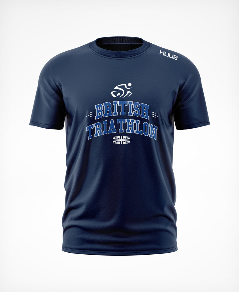 HUUB X British Triathlon T-Shirt Navy