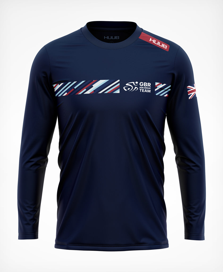 BTF Age-Group LS Tech T-Shirt Navy - Men's (VIEW ONLY)