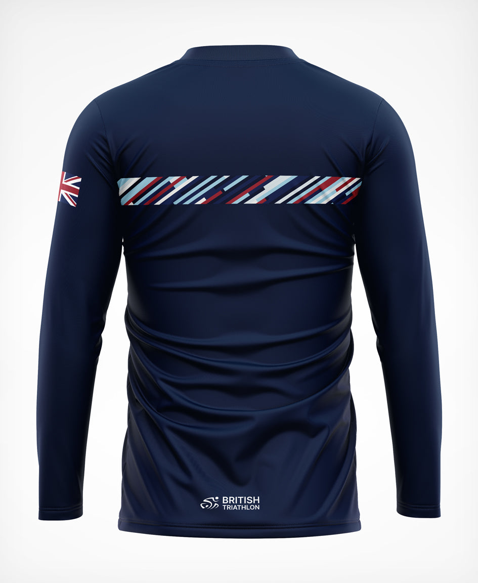 BTF Age-Group LS Tech T-Shirt Navy - Men's (VIEW ONLY)