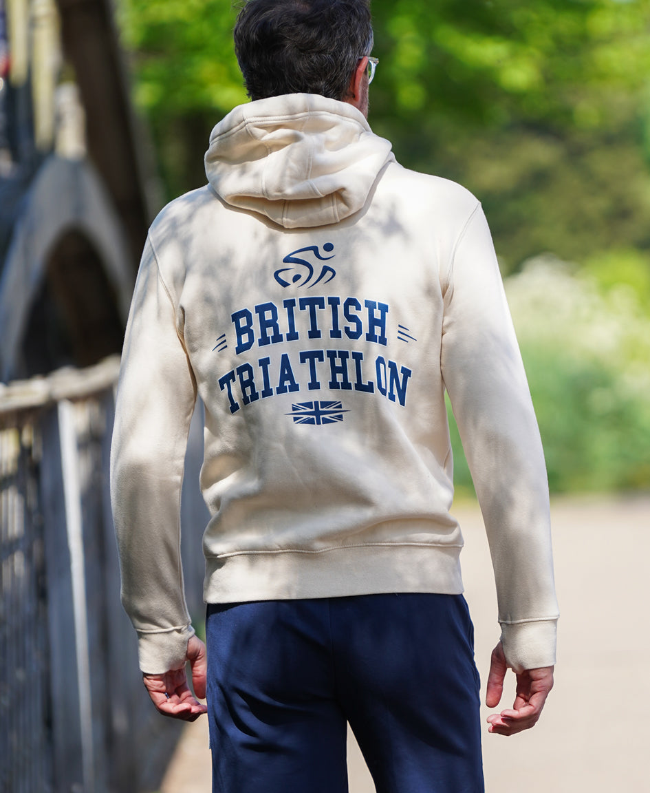 HUUB X British Triathlon Hoodie - Cream