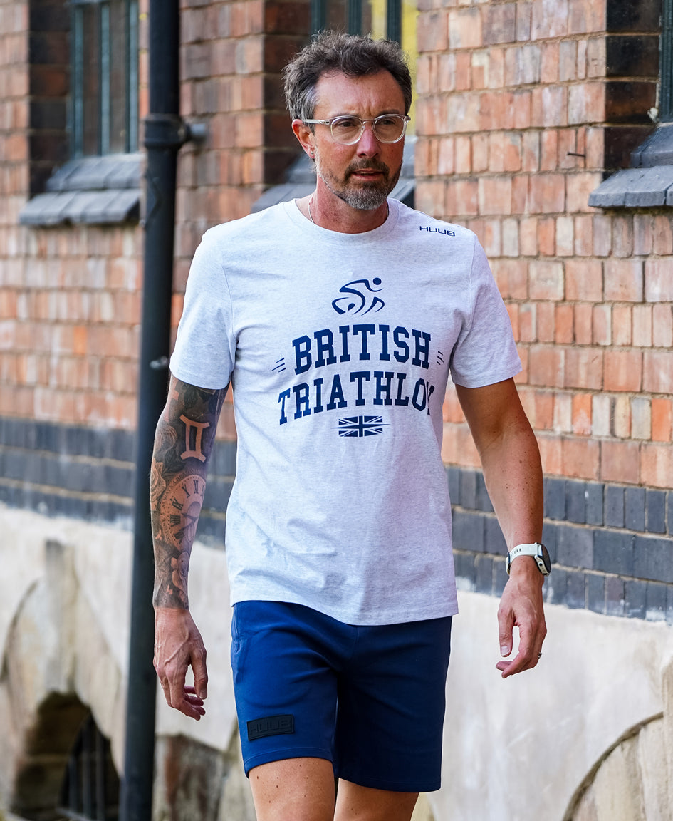 HUUB X British Triathlon T-Shirt - Grey