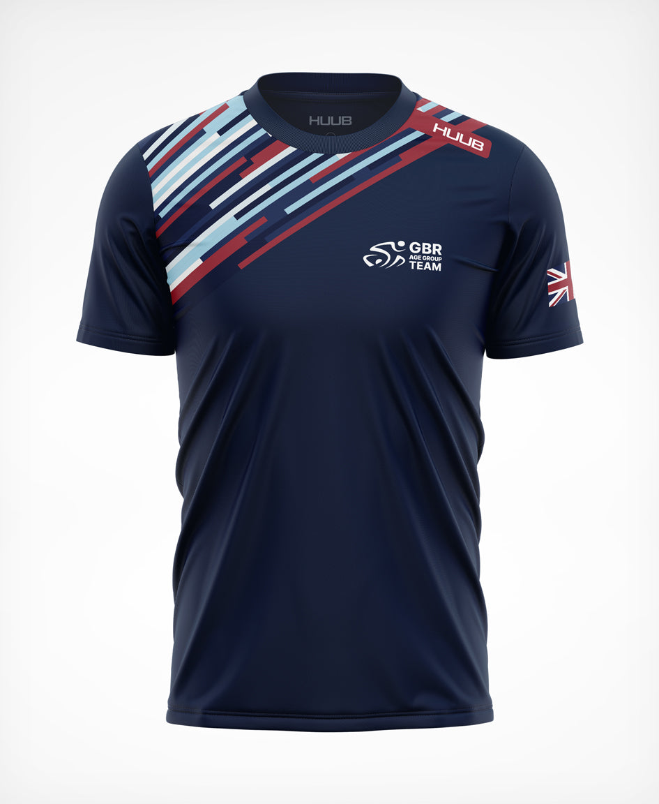 BTF Age-Group Tech T-Shirt flag Navy - Men's