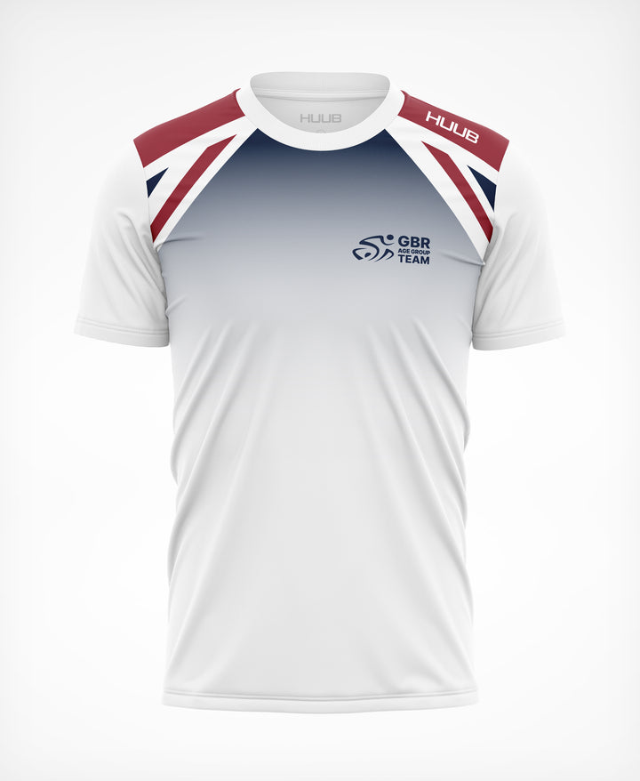 BTF Age-Group Tech T-Shirt Flag White - Men's (VIEW ONLY)