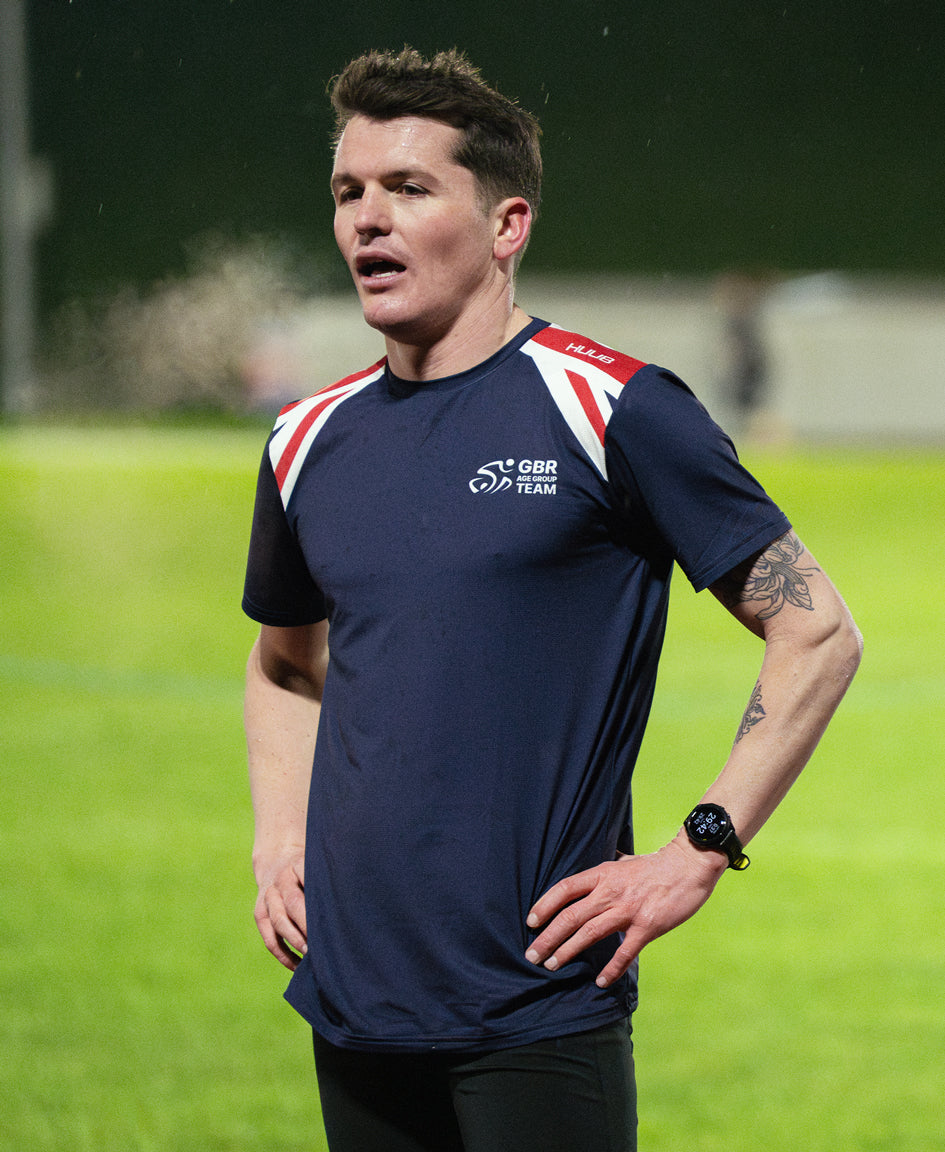 BTF Age-Group Tech T-Shirt Flag Navy - Men's