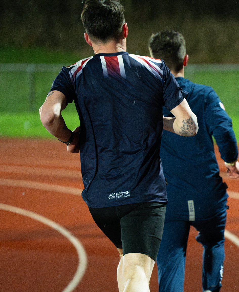 BTF Age-Group Tech T-Shirt Flag Navy - Men's