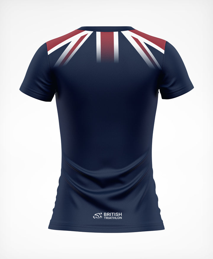 BTF Age-Group Tech T-Shirt Flag- Women's (VIEW ONLY)