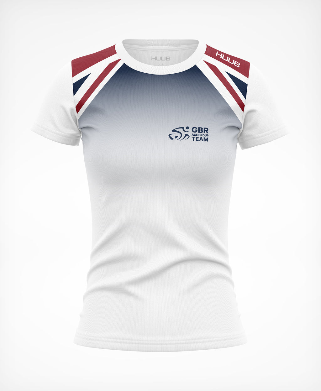 BTF Age-Group Tech T-Shirt Flag White - Women's