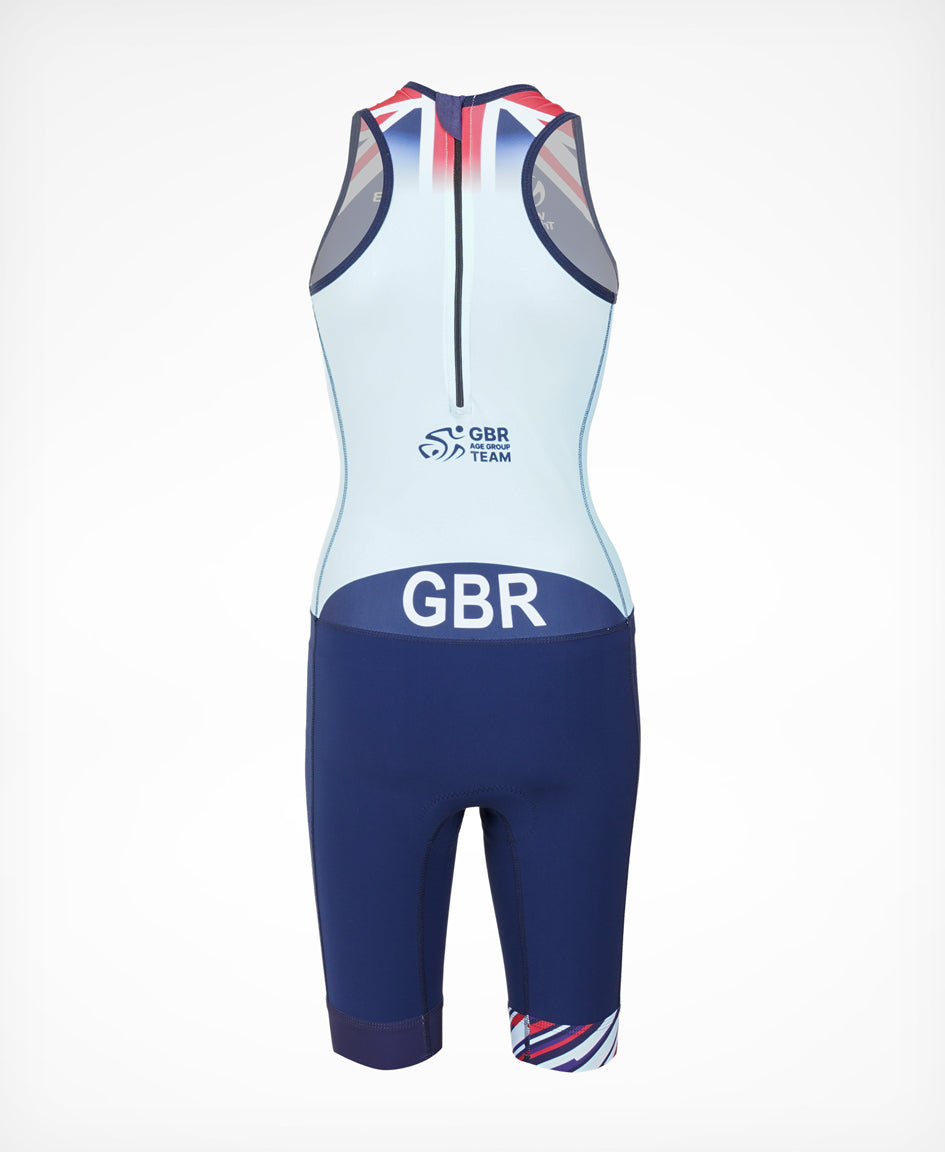 BTF Age-Group Sleeveless Rear Zip Tri Suit - Women's (VIEW ONLY)