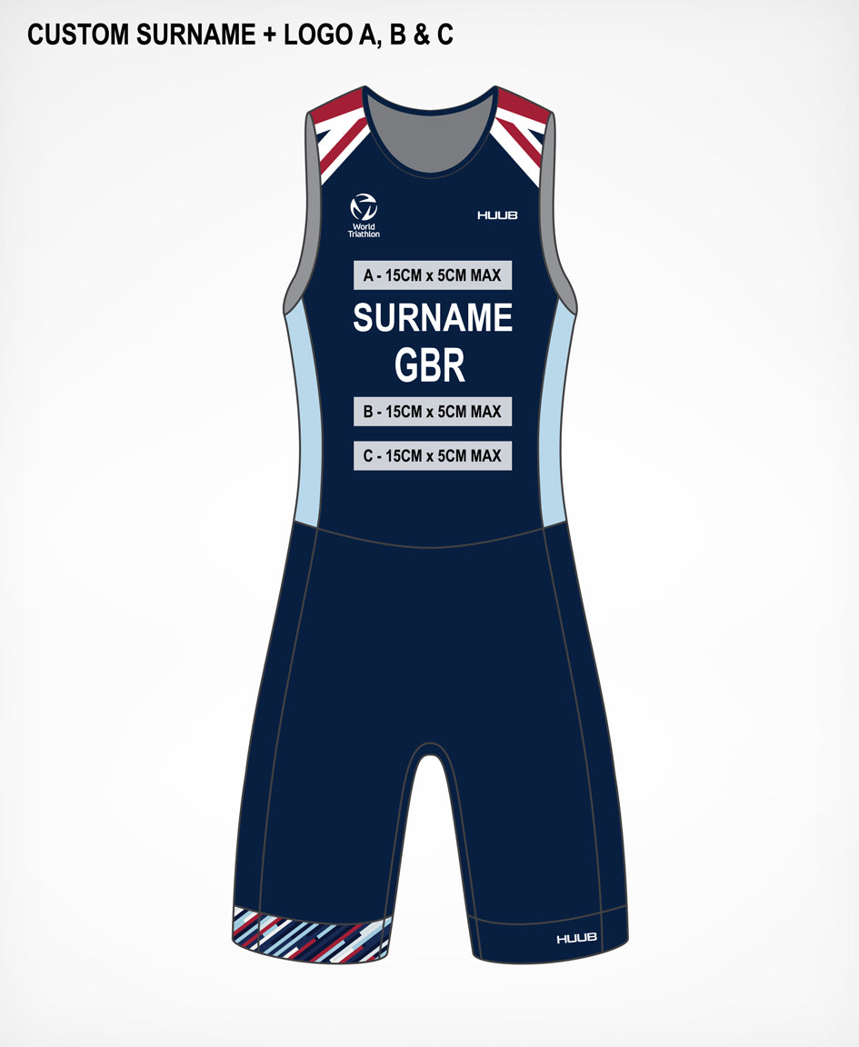 BTF Age-Group Sleeveless Tri Suit - Men's (VIEW ONLY)