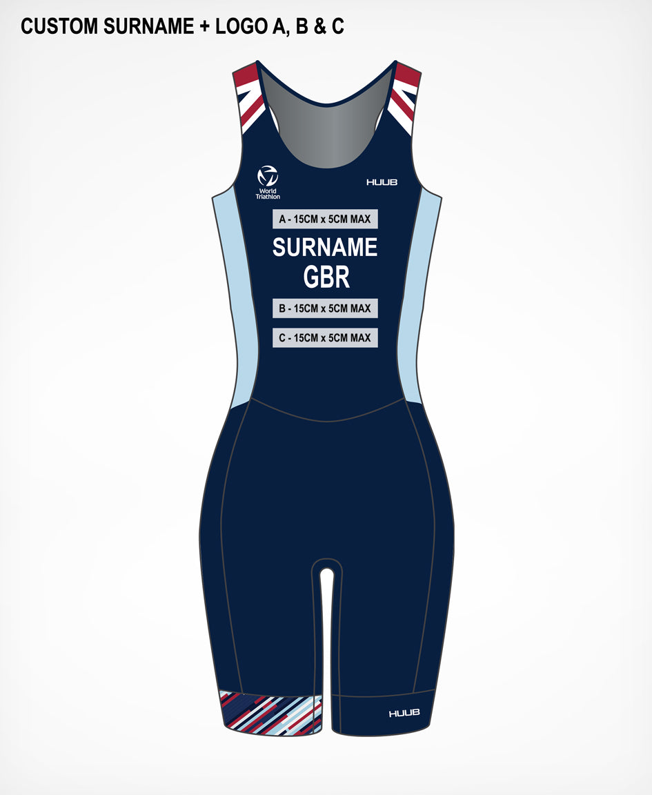 BTF Age-Group Open Back Tri Suit - Women's