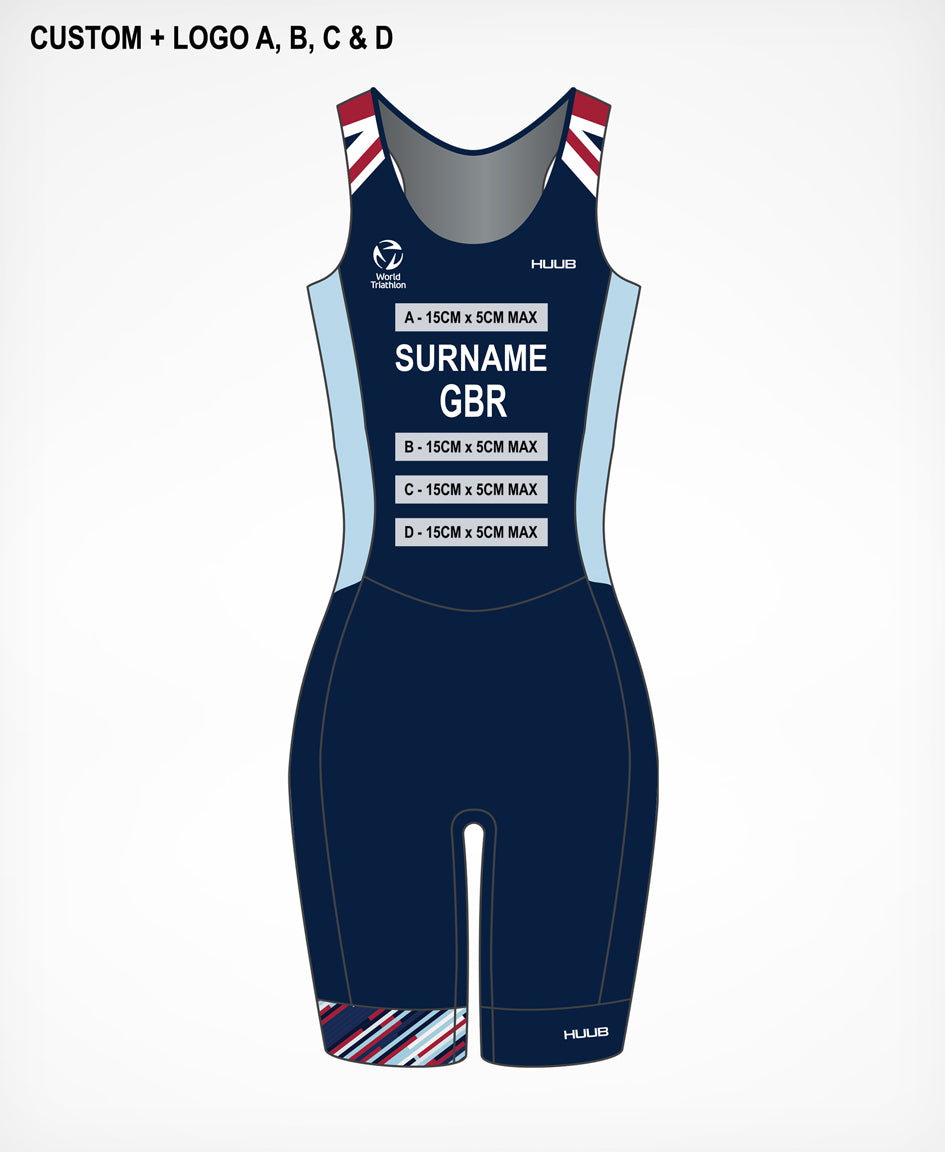 BTF Age-Group Open Back Tri Suit - Women's