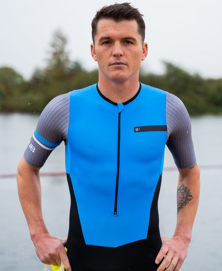 Brownlee Club Aero Tri Suit Blue - Men's