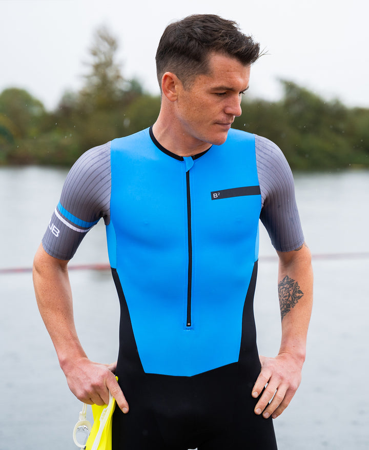 Brownlee Club Aero Tri Suit Blue - Men's