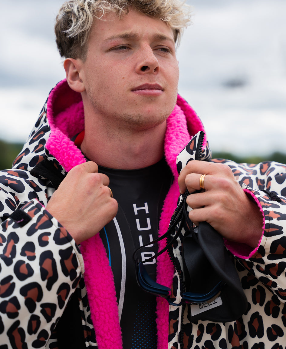 HUUB Changing Robe - Leopard Print / Pink – HUUB Design