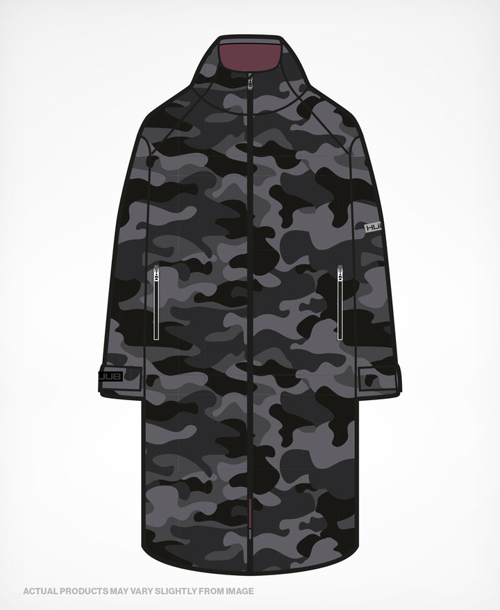 Changing Robe Grey Camo 2026