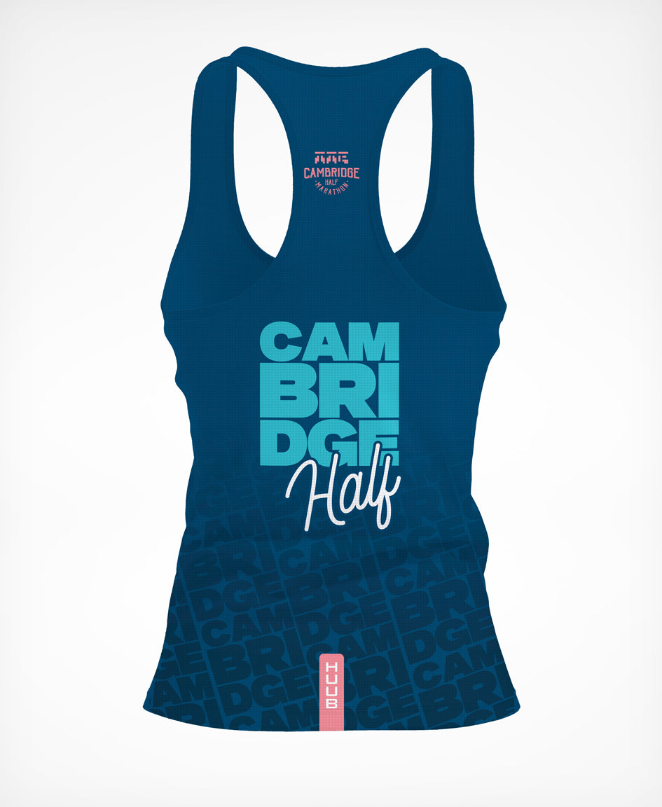 Cambridge Half Run Vest Navy 2026