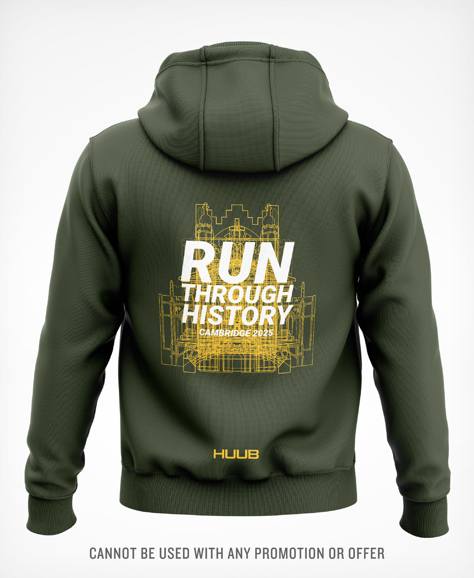 Cambridge Half Hoodie - Olive