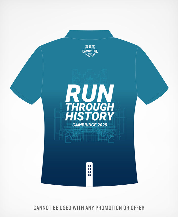 Cambridge Half Technical T-Shirt Aqua - Women's