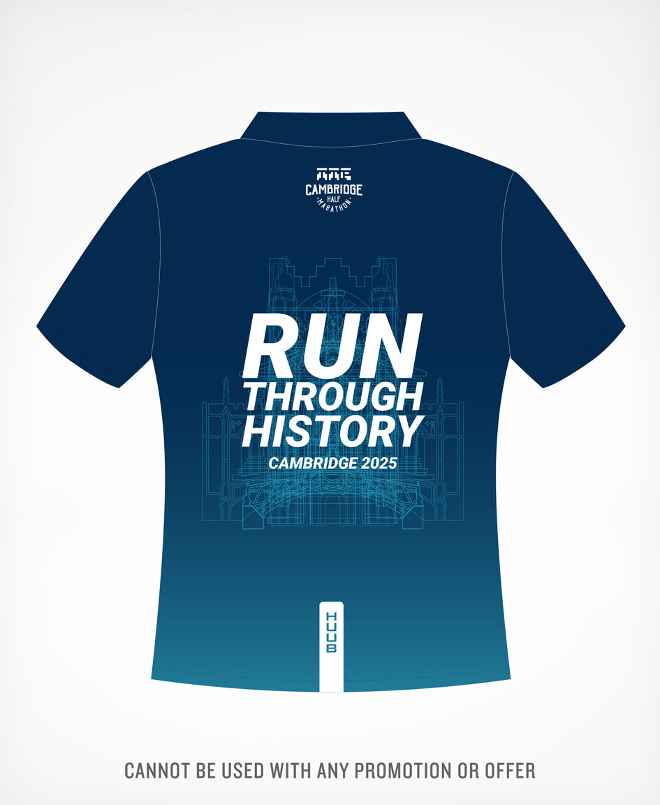 Cambridge Half Technical T-Shirt Navy - Women's