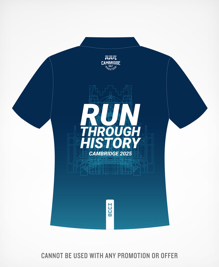 Cambridge Half Technical T-Shirt Navy - Women's