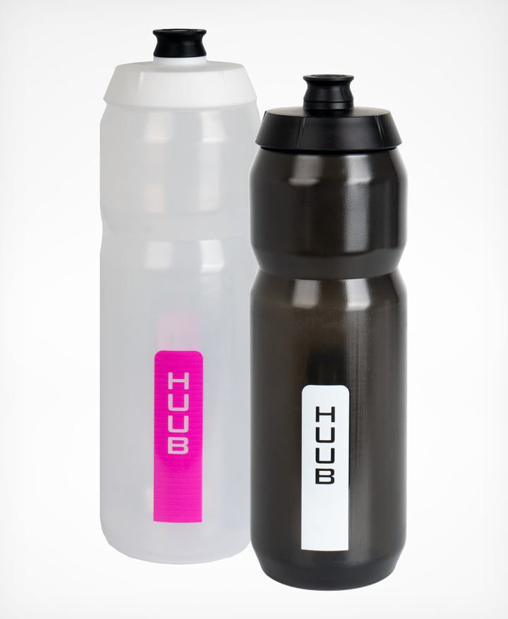 Water Bottle 750ml - Clear Black / Pink